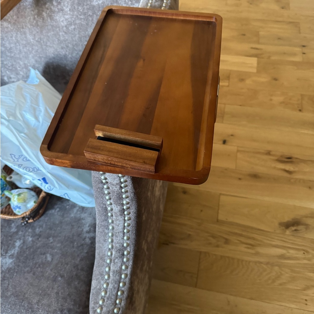 Wooden Sofa Arm Tray